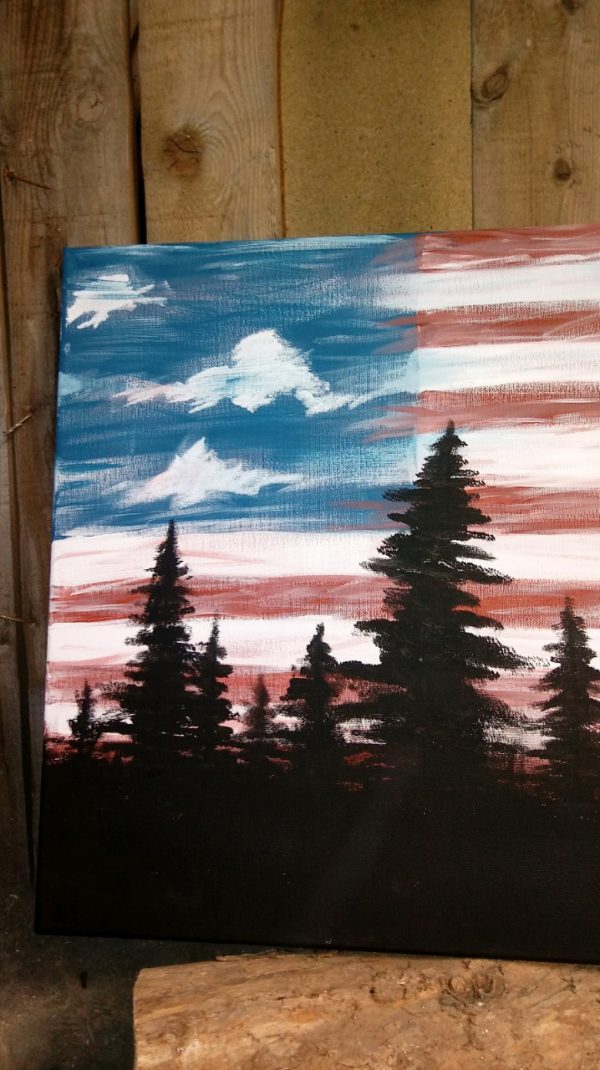 Nella's USA Paint Night